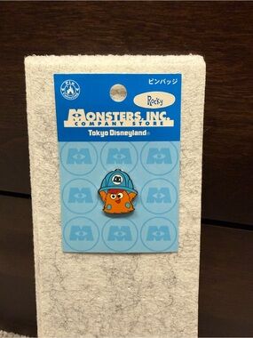 Tokyo Disney Monster Inc Ride & Go Seek Rocky pin